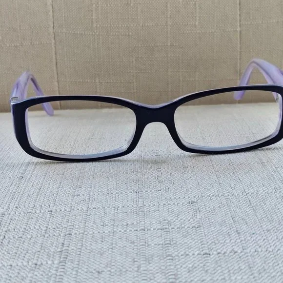 RL Ralph Lauren Women Glasses Frame Lilac/Black Eyeglasses RL6018 Made in Italy - Picture 7 of 12